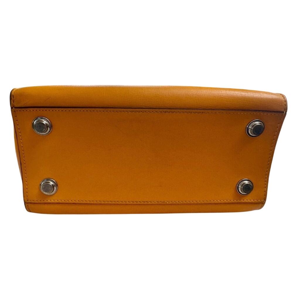 LOUIS VUITTON City Steamer MINI shoulder Handbag leather Orange EUC M42438 - Picture 8 of 16